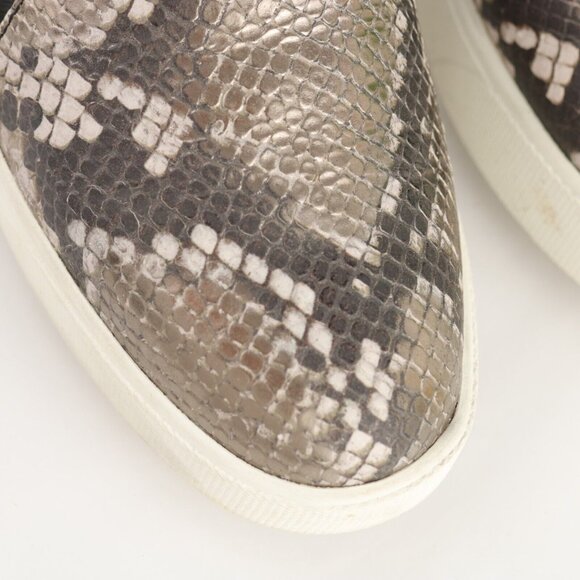 Cole Haan Womens Grandpro Oslon Slip On Shoe Size 9.5 Brown Gray Snakeskin Flat - Picture 12 of 12